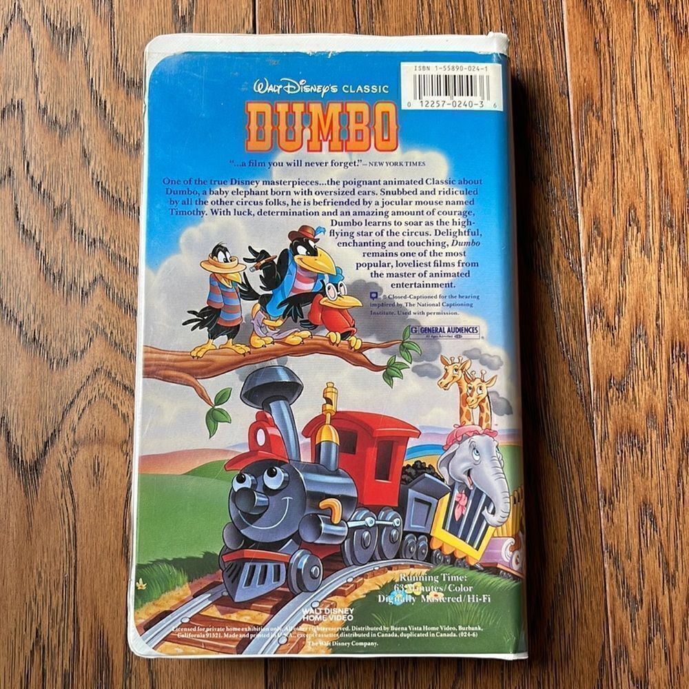 🔥host pick🔥 Black diamond Disney Classic Robin Hood VHS Tape. - Picture 3 of 6